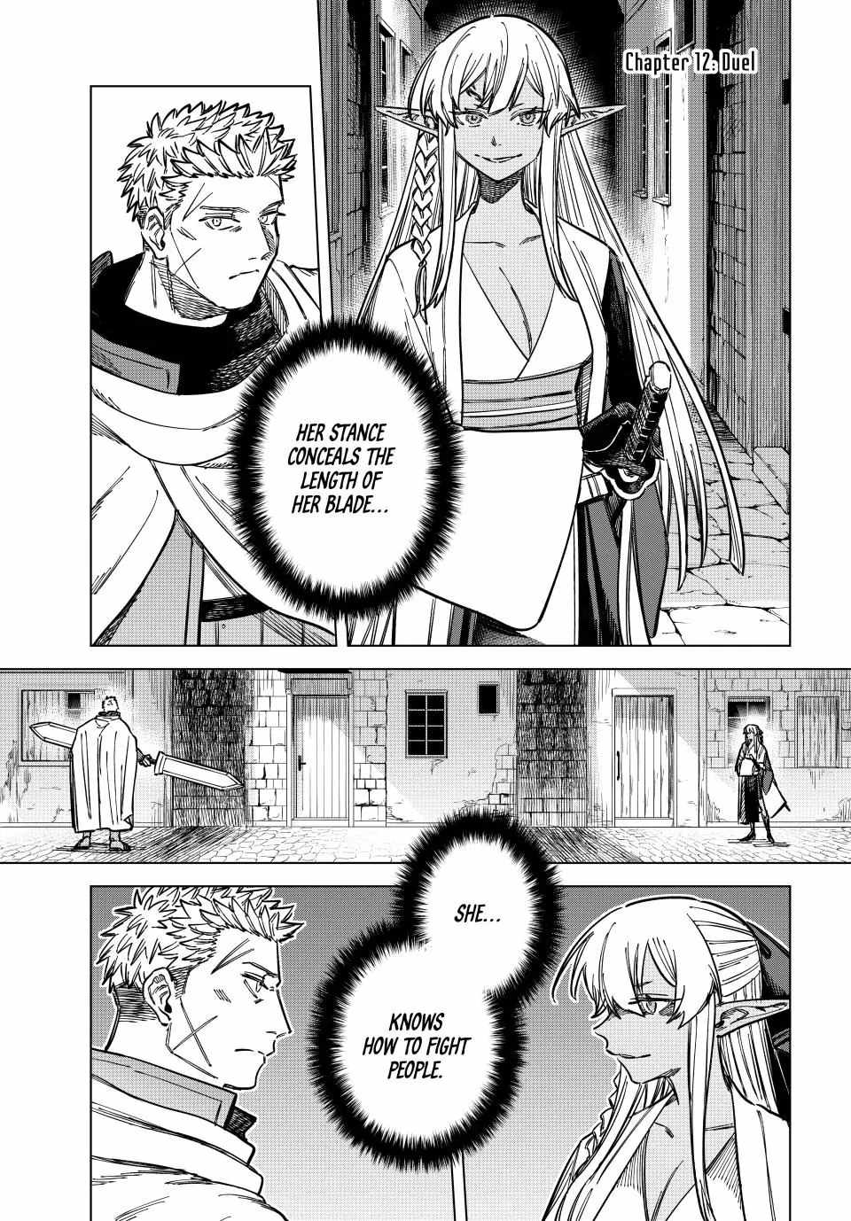 The Witch and the Mercenary Chapter 12 1